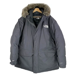 North Face McMurdo Station Puffer Parka grau Daunen Expedition Mantel Herren XXL - Bild 1 von 14