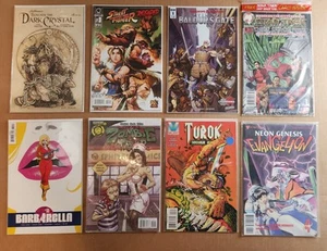 Konvolut 8 zufällige Comics Comics gemischte Marken, Jahre, Zustände und Themen - Bild 1 von 14
