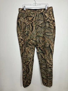 Cabelas Pants Mens Size 36x32 Mossy Oak Camo Gore-Tex Hunting Polyester Shell - Picture 1 of 8