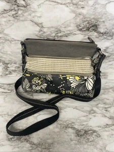 Sakroots Umhängetasche gelb Schmetterling Handtasche - Bild 1 von 6