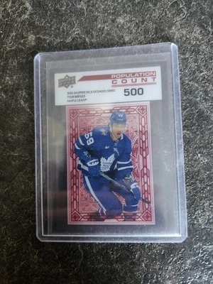 2023-24 Upper Deck Extended Series Population Count 500 Tyler Bertuzzi PC-88 - Image 1 of 2