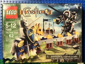 LEGO Castle 7009 The Final Joust. 100% Complete w/ Instructions & Box. 2007 LEGO