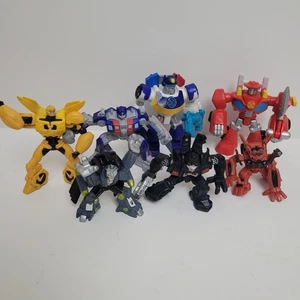 Transformers Rescue Bots & Heroes Mixed Lot of 7 Bumblebee, Sideways & More - Picture 1 of 7