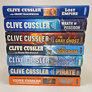 Clive Cussler Hardcover Lot Fargo Adventures - 7 Bücher - Bild 1 von 23