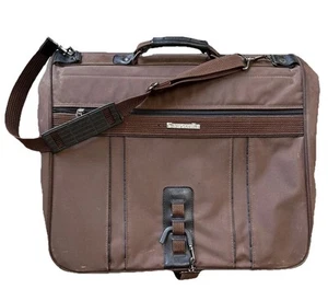 Vintage Samsonite Silhouette Suit Carrier Folding Garment Bag & Zip Suitcase - Picture 1 of 21