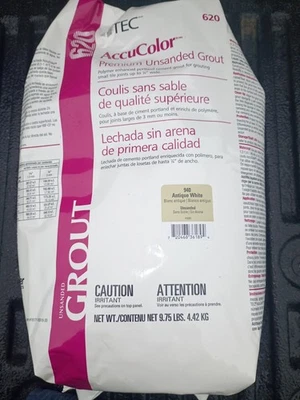 TEC AccuColor  940 Antique White Unsanded Grout  9.75 lbs - Image 1 of 4