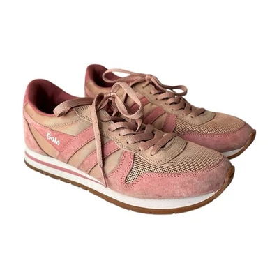 Tênis Feminino Gola J.Crew Tamanho 9 Dakota Camurça Rosa CLA592 - Imagem 1 de 4