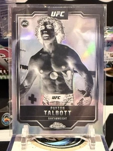 2025 Topps Chrome UFC #141 Payton Talbott Negative Refractor RC Rookie GL - Picture 1 of 2