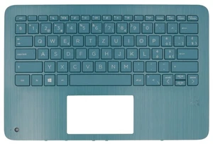 Original SWISS Keyboard w/ Palmrest for HP PROBOOK X360 11 G5 G6 Black QWERTZ - Picture 1 of 2