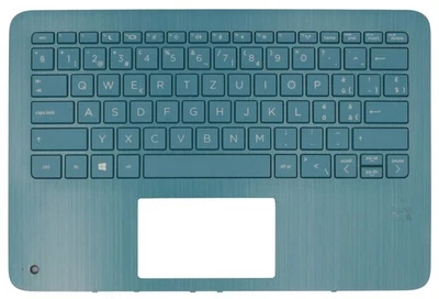 Original SWISS Keyboard w/ Palmrest for HP PROBOOK X360 11 G5 G6 Black QWERTZ - Image 1 of 2