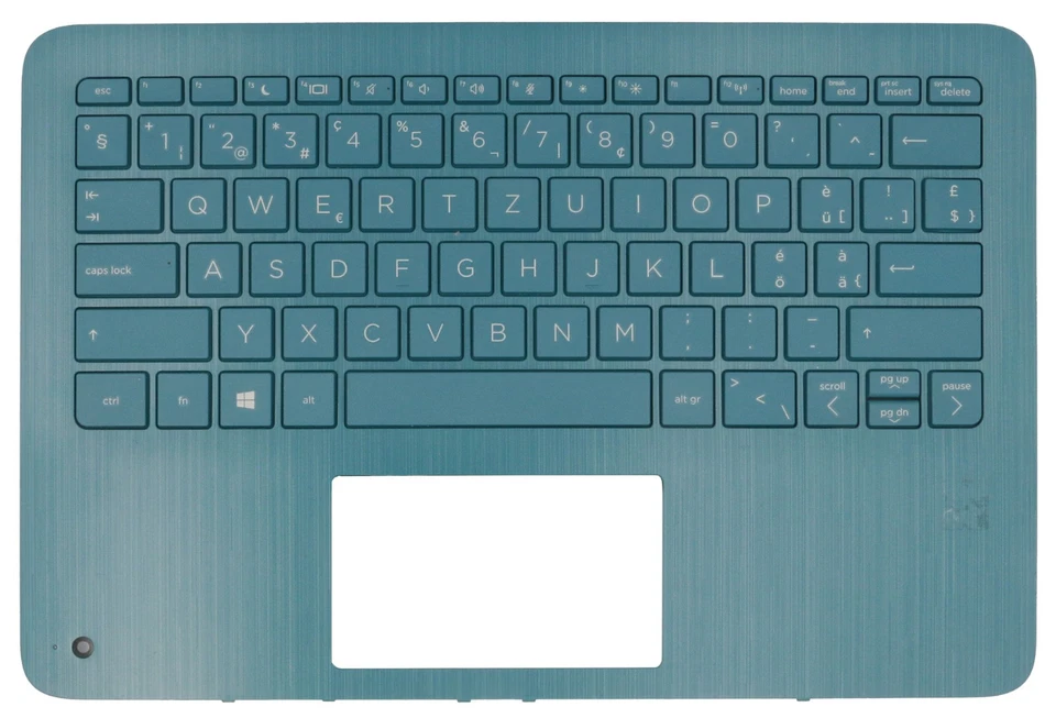 Original SWISS Keyboard w/ Palmrest for HP PROBOOK X360 11 G5 G6 Black QWERTZ - Image 1 of 2