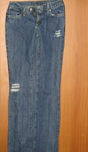 PAPER DENIM & CLOTH STRAIGHT LEGGED  JEANS DESIGN ON THE BACK POCKETS - Picture 1 of 4