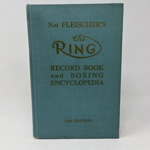 Nat Fleischer’s The Ring Record Book & Boxing Encyclopedia 1958 HC 17th Edition - Imagen 1 de 14