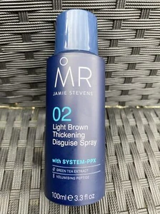 Mr. Jamie Stevens 02 Light Brown Thickening Disguise Spray 100ml - Brand New