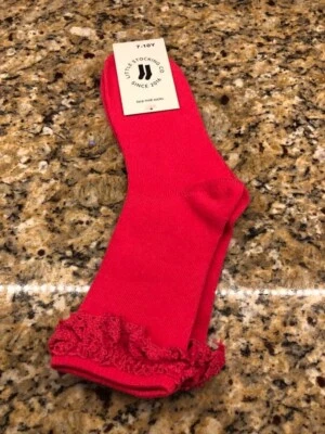 Calcetines Little Socking Co Hibisco Color MIDI Niñas Nuevos con Etiquetas Foto 1 de 2