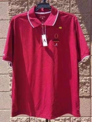 CAMISETA POLO CAMPEONATO NACIONAL ALABAMA 2017 - ¡NUEVA! - ROJO MEDIO Foto 1 de 2