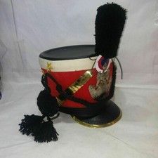 Dgh Tschako Pickaxe Capa Shako France Napoleón Waterloo Suave Guard de Honor