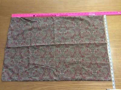 1x Funda de Almohada ESTÁNDAR Estampado Rojo Ralph Lauren De Colección Pradera Cottagecore Country Foto 1 de 4