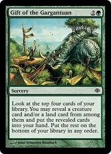 Shards of Alara Gift of the Gargantuan x4 Magic The Gathering NM