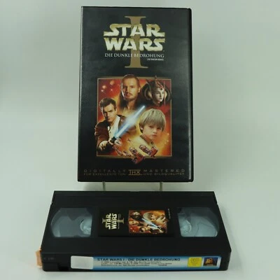 VHS - Star Wars I - Die dunkle Bedrohung #Big Box #Verleihkassette - Bild 1 von 4