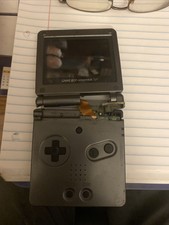 Nintendo Game Boy Advance SP Silver/Platinum Handheld System