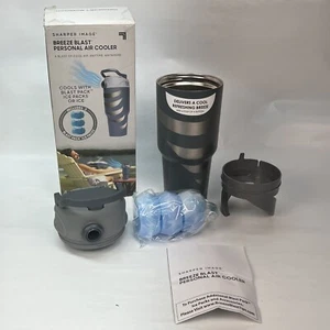 Breeze Blast Personal Air Cooler By Sharper Image Portable Brand New Opened Box. - Picture 1 of 16