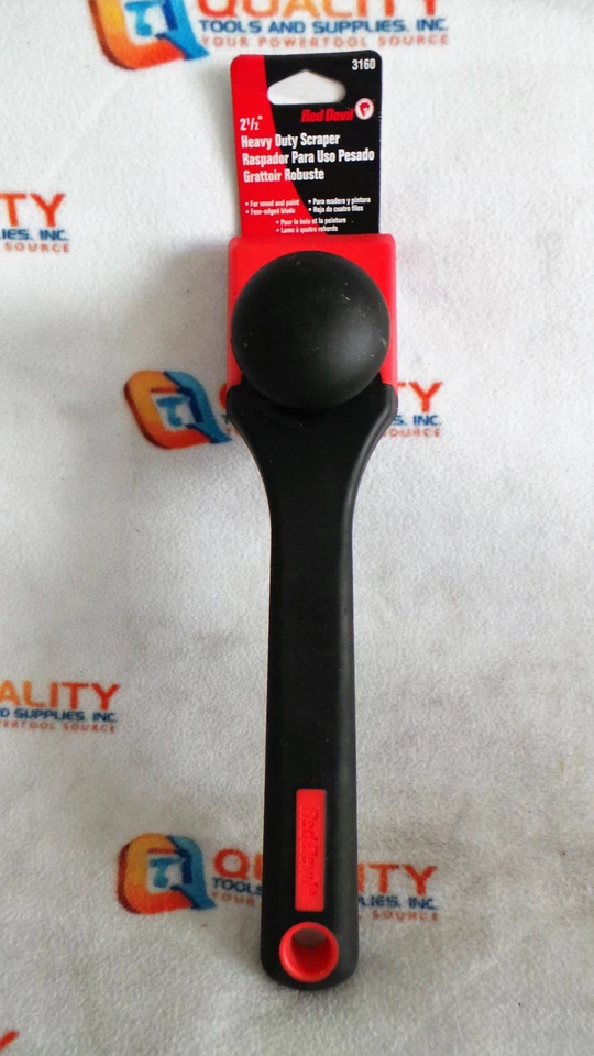 Red Devil 3160 2.5-inch Four-edge Heavy-duty Scraper