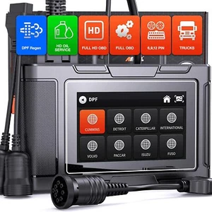 Heavy Duty Truck Scanner HD DPF Regen Diesel Diagnostic Tool Fit for CUMMINS - Bild 1 von 12