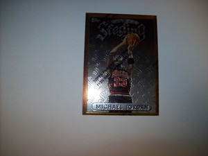 1996-97 TOPPS STERLING MICHAEL JORDAN # 50 THEME S23 NM FREE SHIP & TRACKED