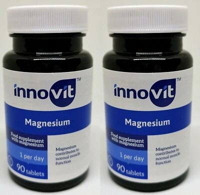innovit Magnesium Tabletten, 180 Stück Nahrungsergänzungsmittel Vegan