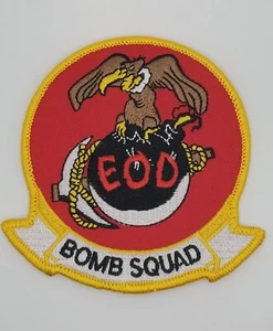 Parche de escuadrón de bombas EOD coser o planchar en 4" nuevo parche - Imagen 1 de 4