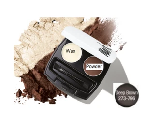 Avon Mark Perfect Eyebrow Styling Duo - DEEP BROWN - New in box - Picture 1 of 2