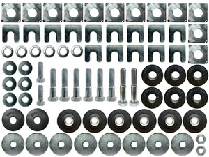 1964-1967 C2 Chevy Corvette Coupe Subframe Body Mount Kit, Bushings & Hardware - Bild 1 von 7