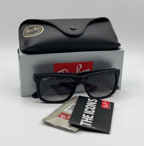 Gafas de sol Ray-Ban Justin RB4165 54 mm clásicas polarizadas 622/T3 gris degradado - Imagen 1 de 11