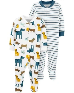 CARTERS BABY 2 PIECES Baby Boy Pajamas NEWBORN 18- 2.''/6 - 9 LB NEW WITH TAG - Picture 1 of 4