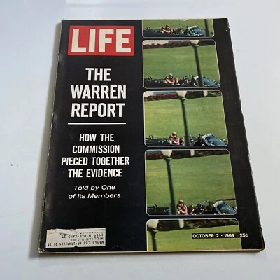 1964 October 2 Life Magazine, The Warren Reports (BM21) - Image 1 of 3