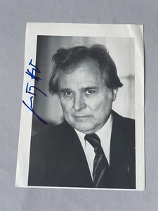 DIETRICH HAUGK († 2015) firmado página de revista 14x19 autógrafo autógrafo autógrafo - Imagen 1 de 1