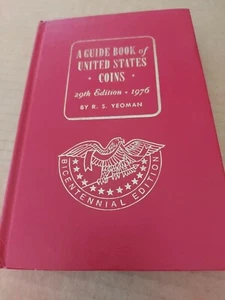 Vintage 1976 Collector's Book "A Guidebook Of United States Coins" 29th Edition  - Picture 1 of 7