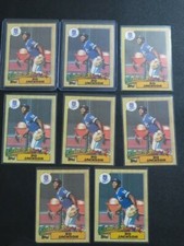 (8) LOT 1987 Topps Bo Jackson #170 Royals V131