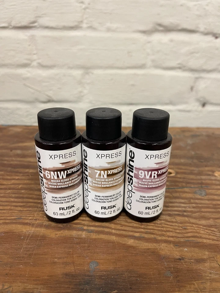 Color líquido semipermanente brillo Rusk Deepshine Xpress 2 oz Foto 1 de 1