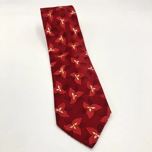 Ermenegildo Zegna Made In Italy Tie- MultiColor Floral Flower Bloom Silk Necktie - Picture 1 of 6