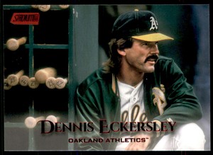 2019 Stadium Club Red Foil #174 Dennis Eckersley
