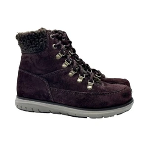 L.L. Bean Mountain Lodge Stiefel mit Sherpa Fleece Primaloft braun Damen 6 neu ohne Karton - Bild 1 von 8