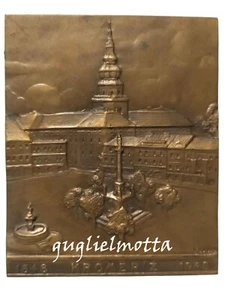 KROMERIZ 1848 MOTI RIVOLUZIONARI VIENNA PLACCA BRONZO KREMSIER KAREL BABKA - Bild 1 von 3