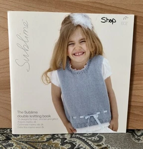 The Sublime Double Knitting Book #607 - 16 disegni a maglia uomo, donna, ragazza - Foto 1 di 6