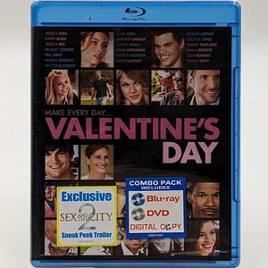Valentine's Day 2010 Blu-ray DVD & Digital Copy Combo Pack Brand New And Sealed - Picture 1 of 6