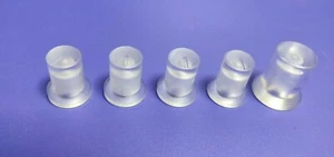 KIT POMELLI MANOPOLE ALAN 48 68 TRASPARENTI IN PLEXIGLASS VERSIONE EVO - Foto 1 di 3