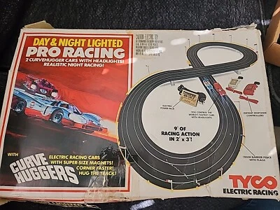 Tyco Pro Racing Tour Track, sin coches. 1977 Foto 1 de 4