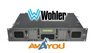 Wohler AMP2-S8MDA 8-Kanal SD/HD Multi Audio Monitor AES Pegelmesser - Bild 1 von 8