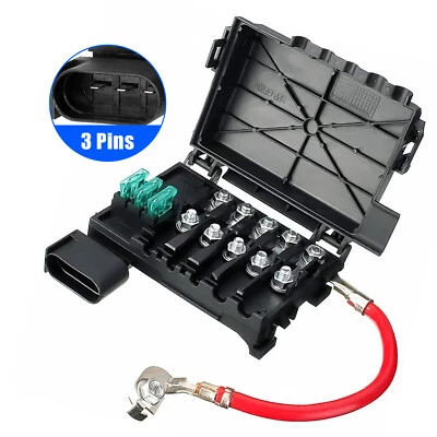 For VOLKSWAGEN BEETLE JETTA GTI GOLF 1999-2006 Battery Fuse Box 1J0937617D Foto 1 de 4